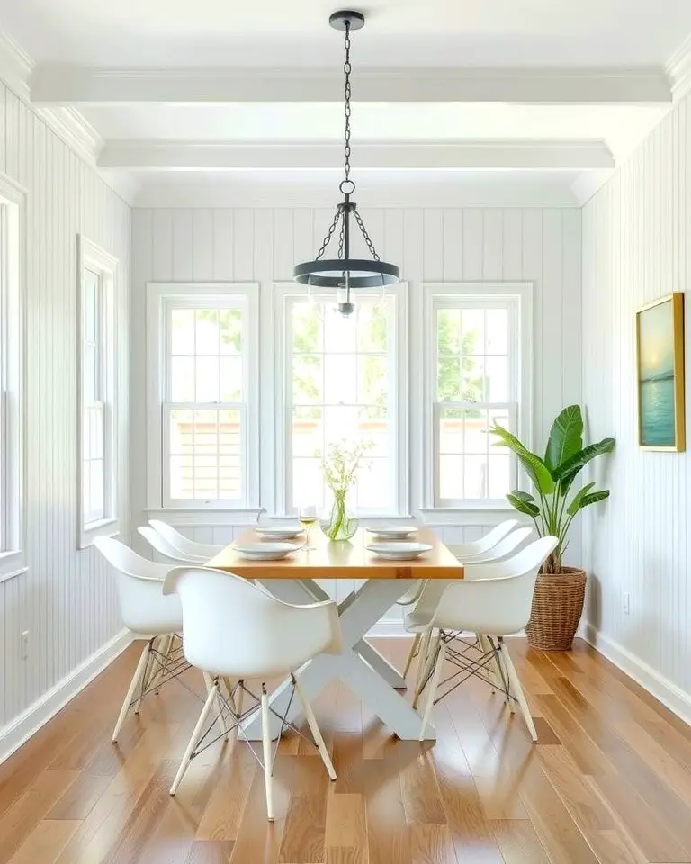 Beadboard Panels for a Coastal Charm