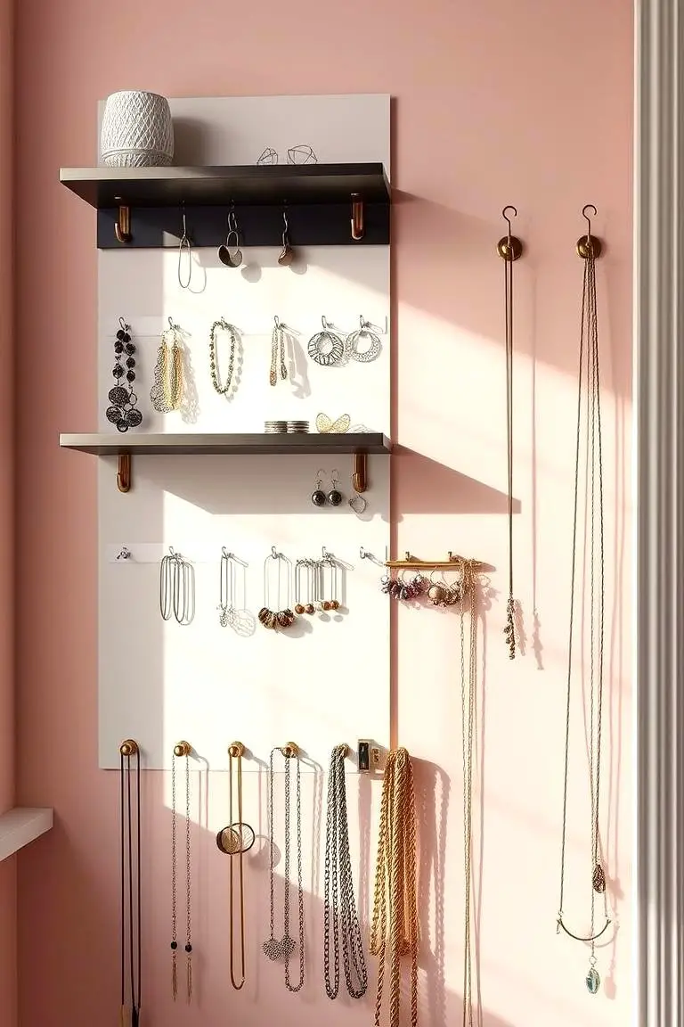 Wall-Mounted Display Stand