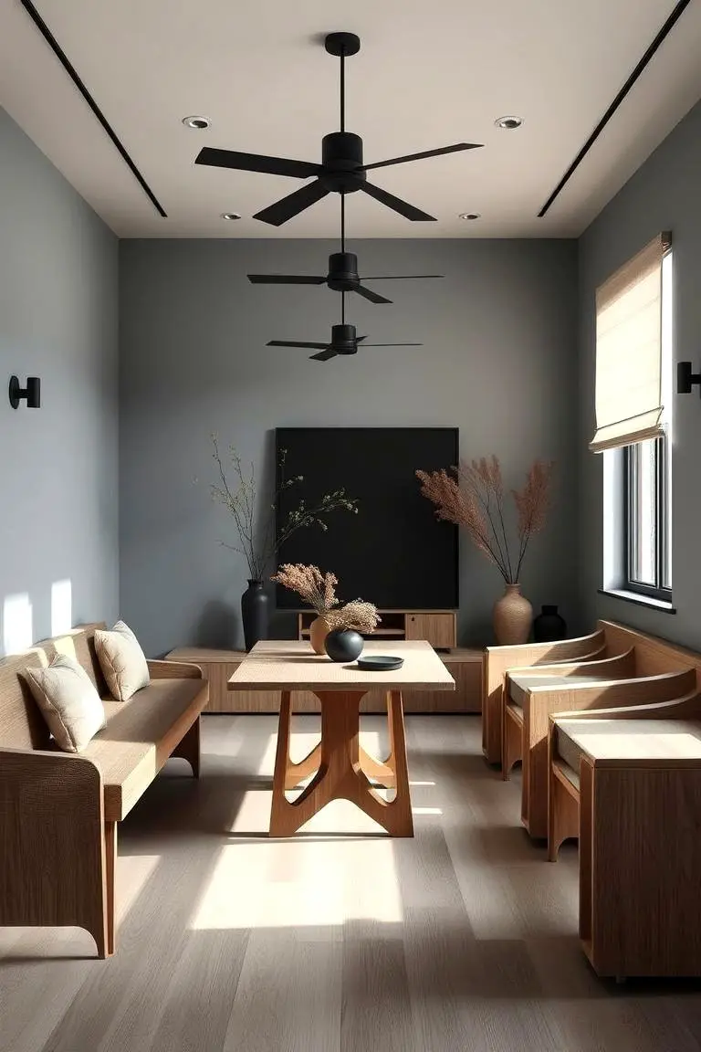 Subdued Blue Tones