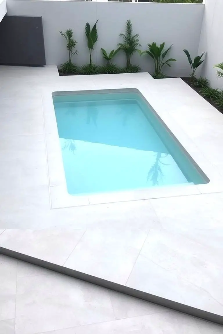 Modern Minimalist Pool Design