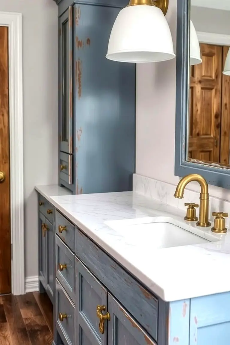 Distressed Paint Finishes