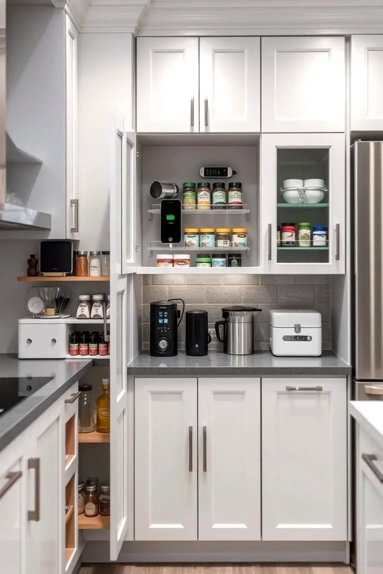 Multi-Functional Kitchen Cabinet Innovations