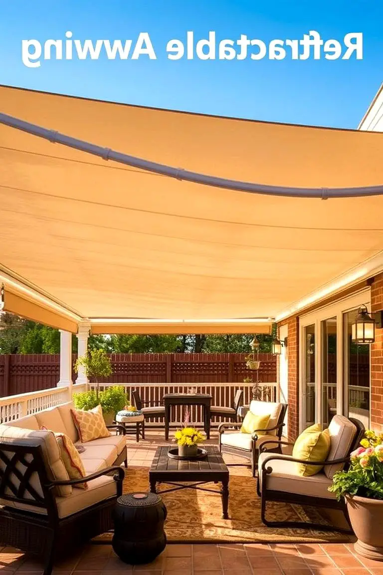 Retractable Awning Elegance