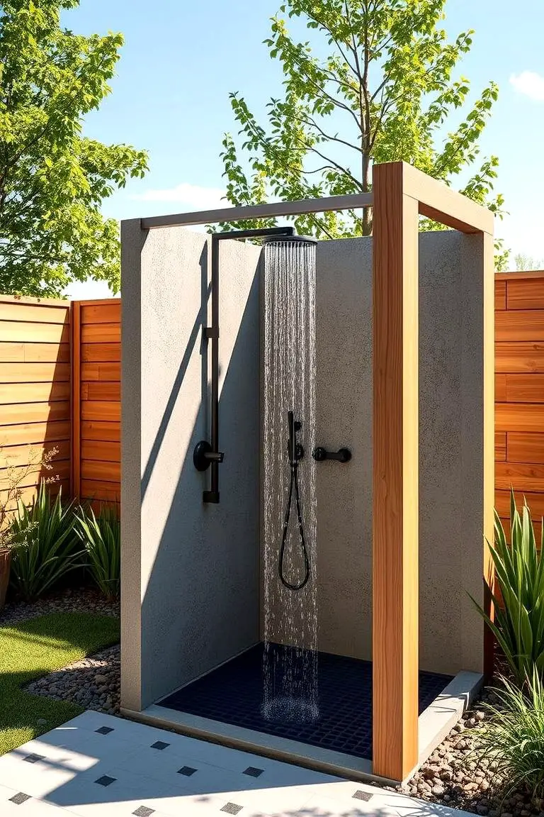 Freestanding Shower Haven
