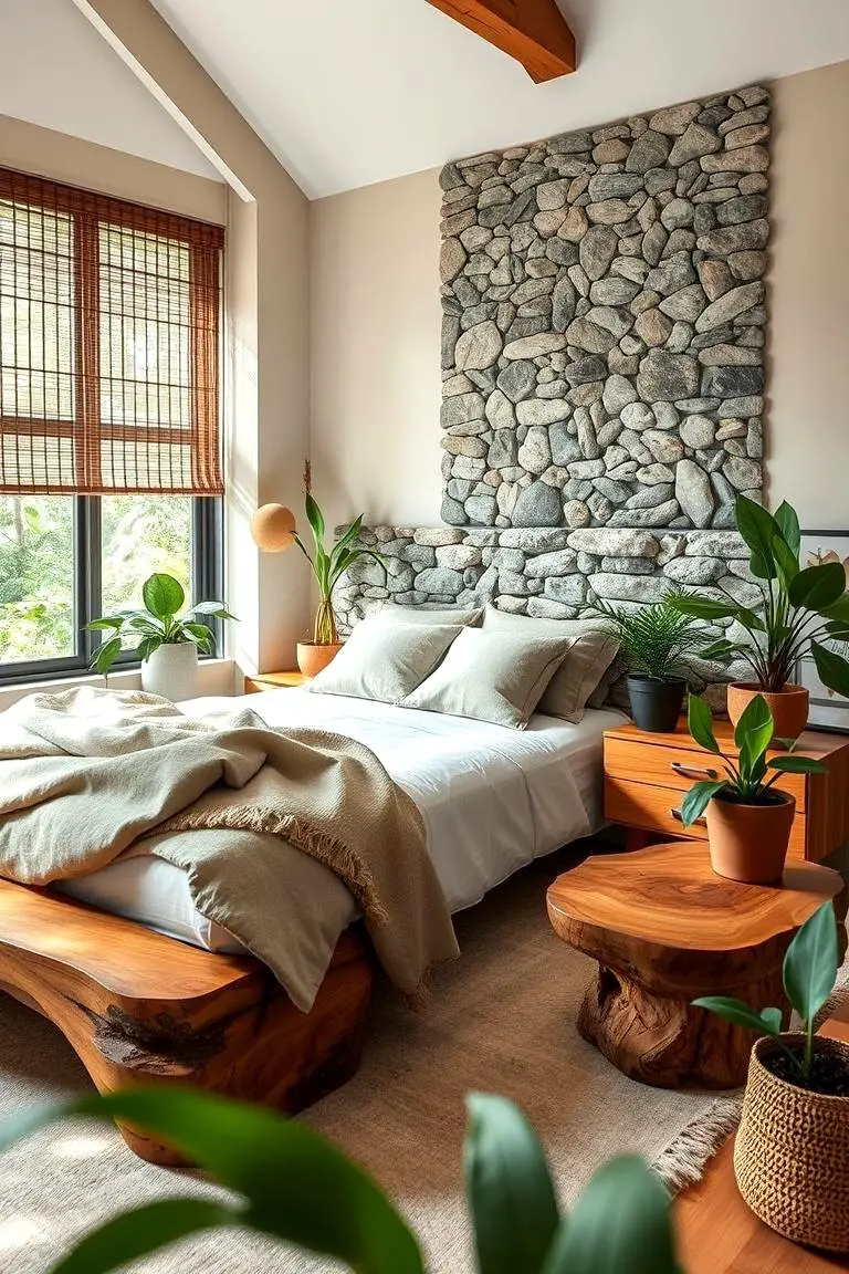 Serene Nature-Inspired Bedroom