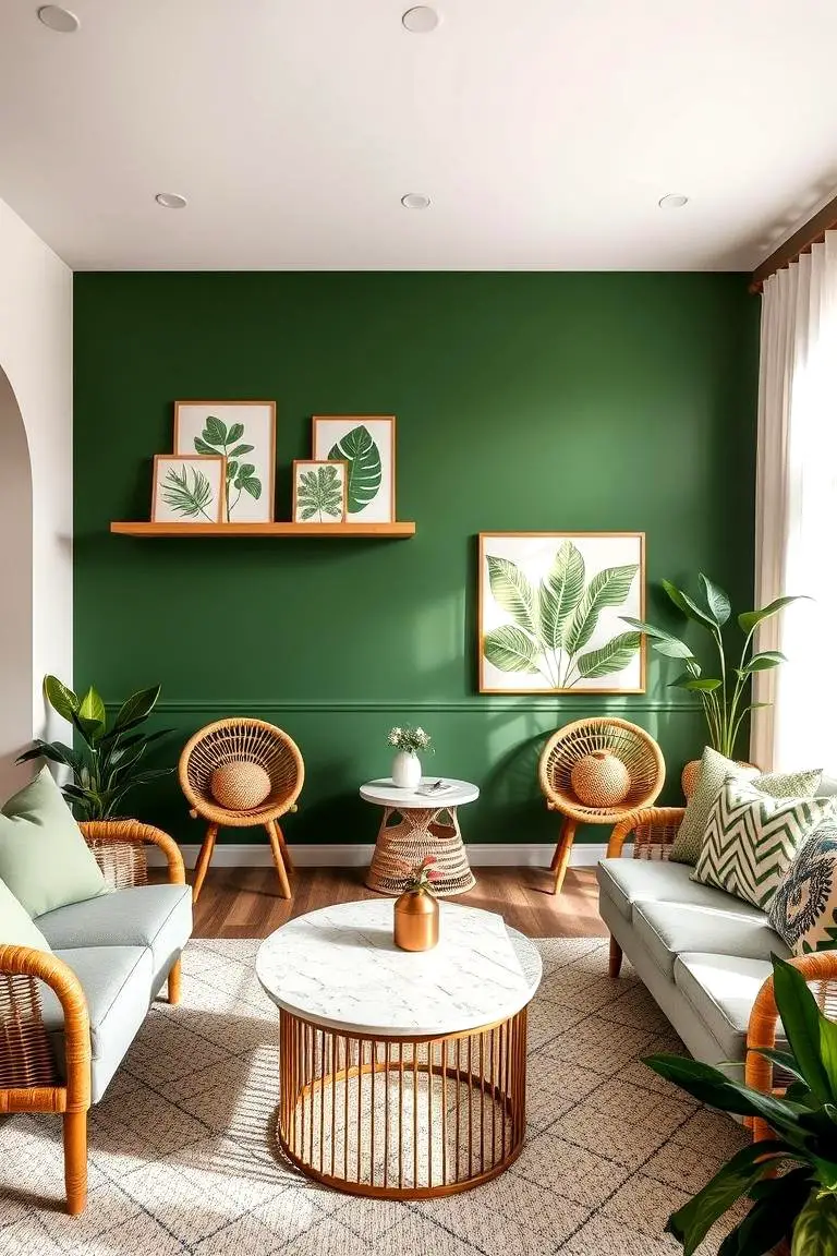 Botanical Print Accent