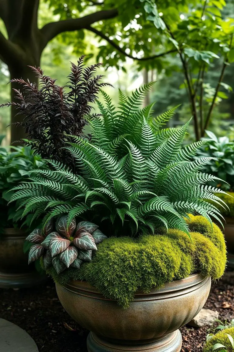 Shade-Loving Container Garden