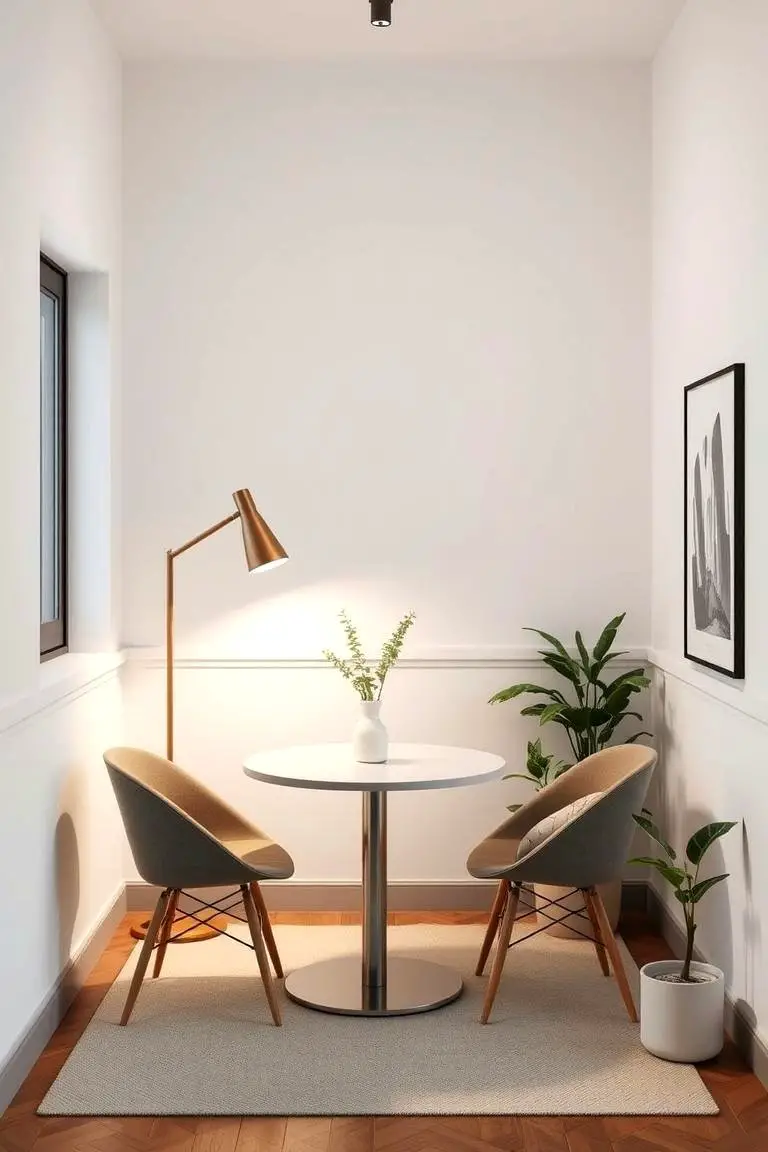 Compact Floor Lamp Features