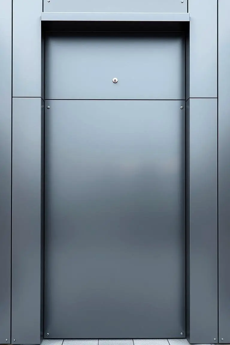 Sleek Steel Gray Finish