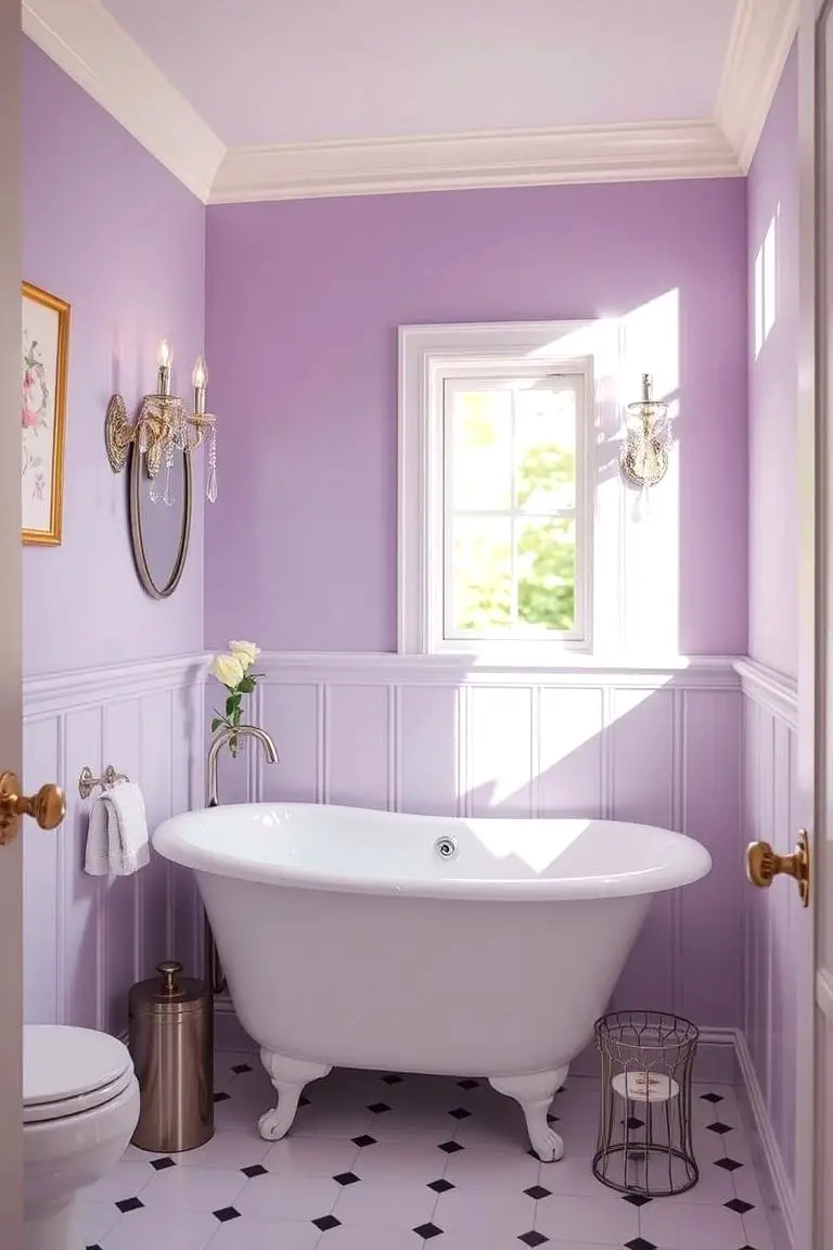 Elegant Lavender Mist