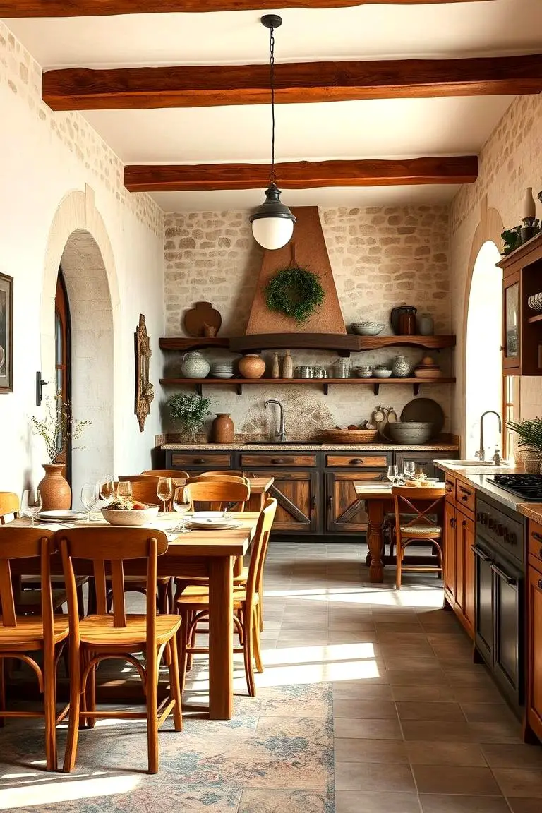 Country-Style Dining Area