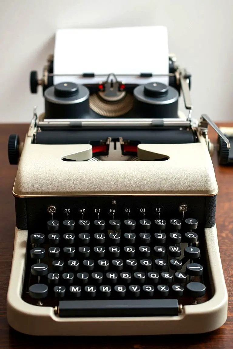 Old-School Typewriters