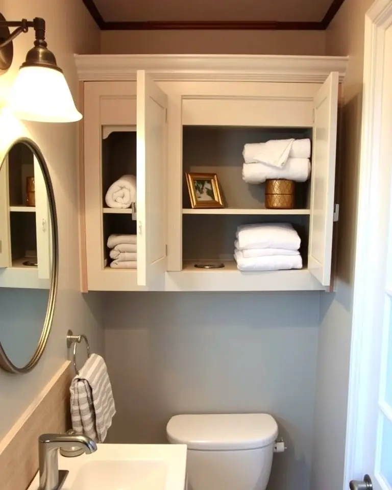 Open-Shelf Cabinets for Easy Access