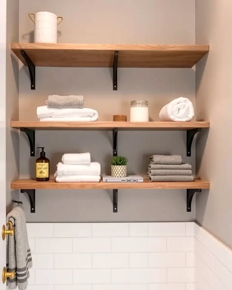 Open Shelving for Easy Access