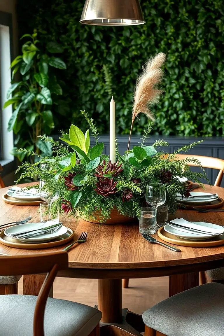 Lush Greenery Display