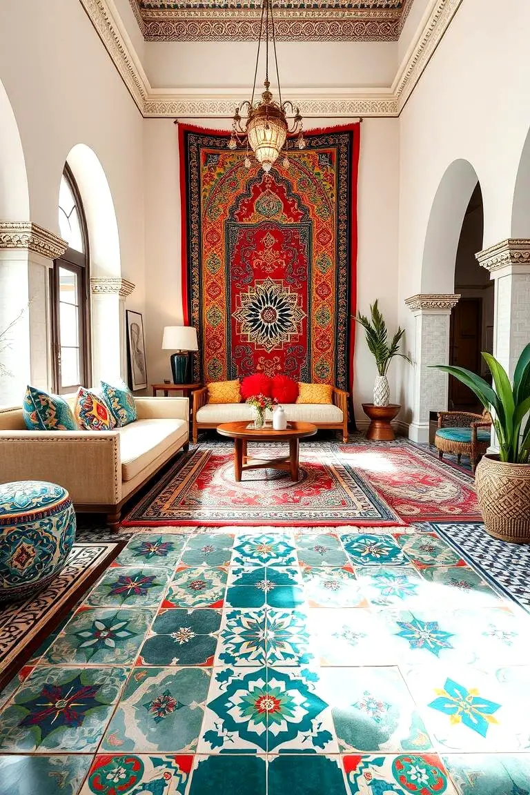 Artistic Floor Patterns