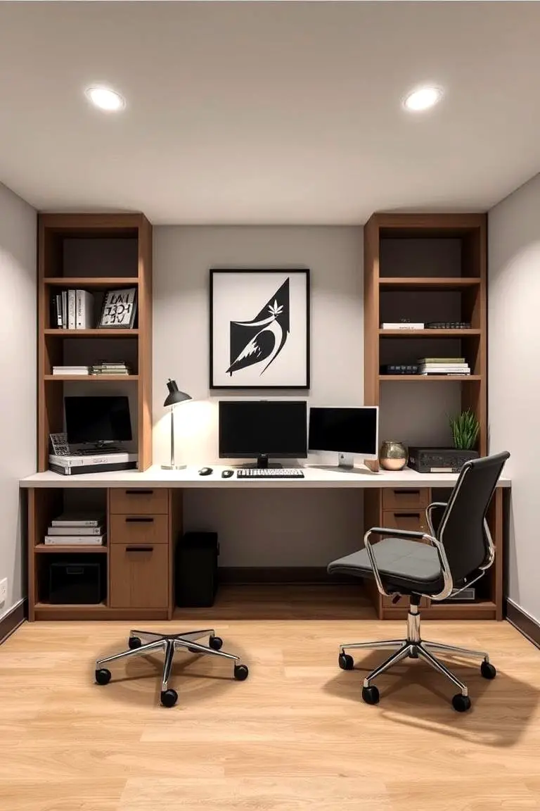 Home Office Desk Setup