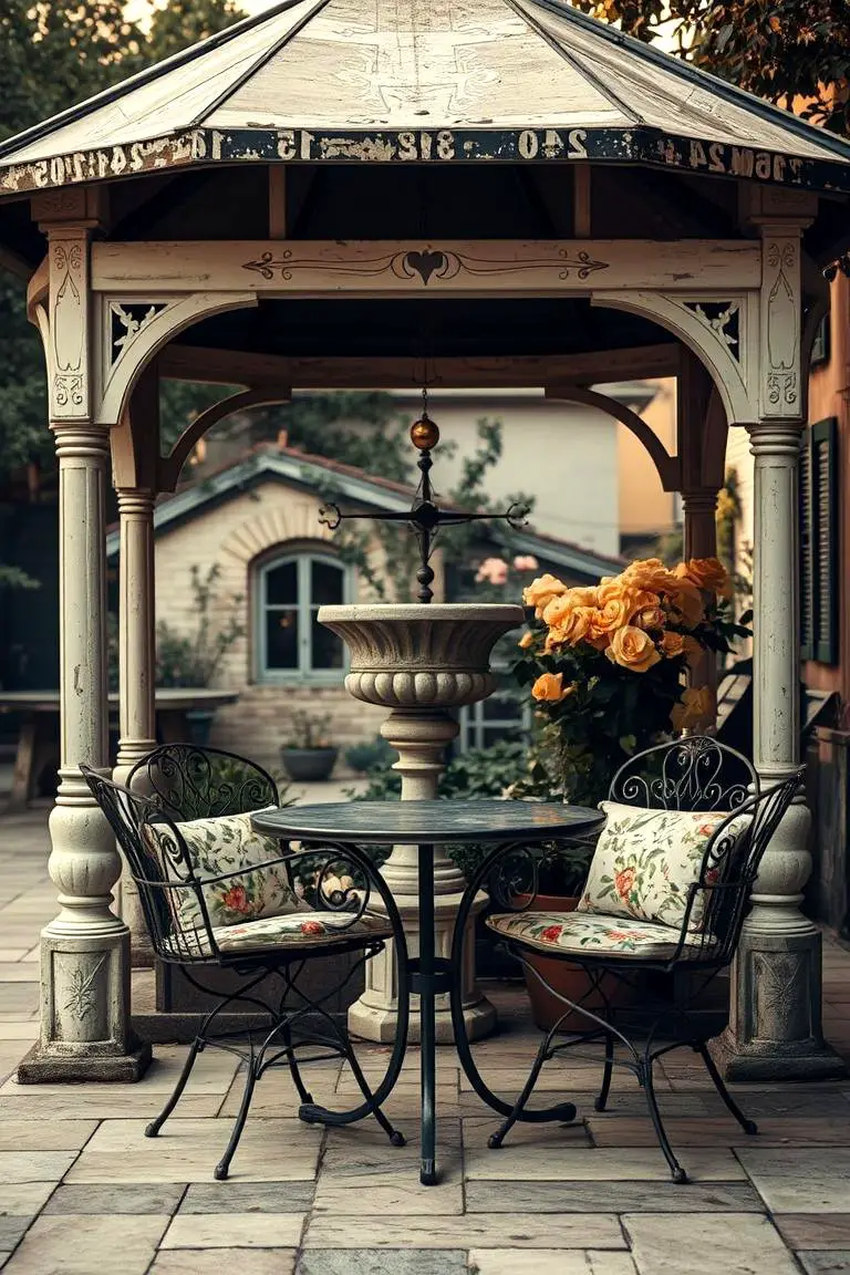 Vintage Charm Courtyard
