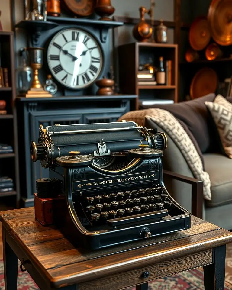 Vintage Typewriters as Decor
