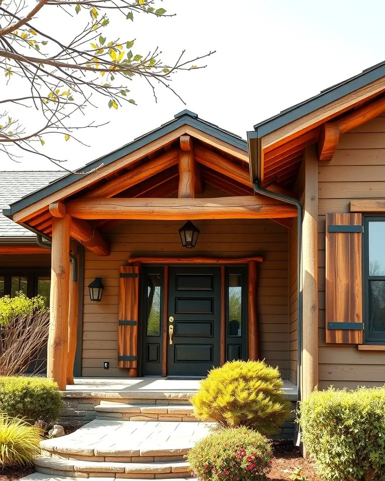 Rustic Wooden Accents