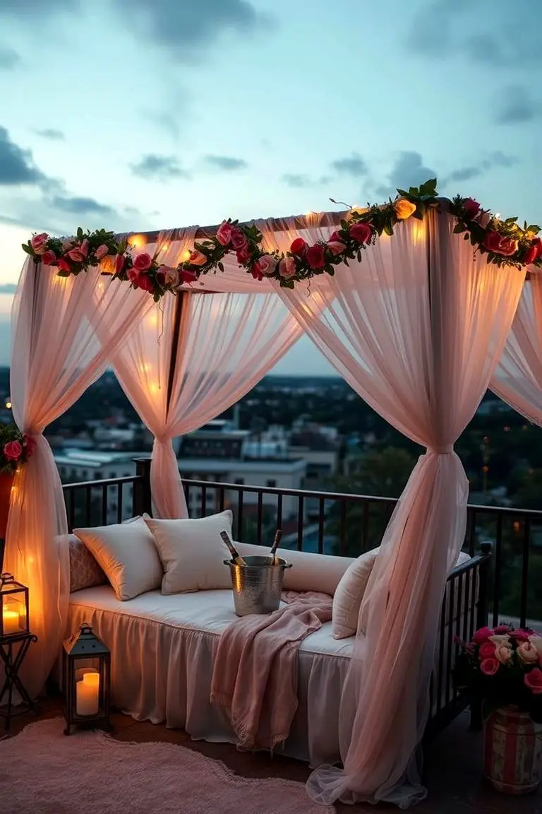 Romantic Hideaway Balcony
