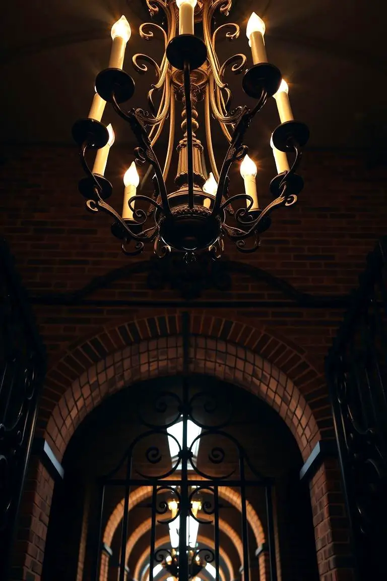 Ornate Vintage Chandeliers