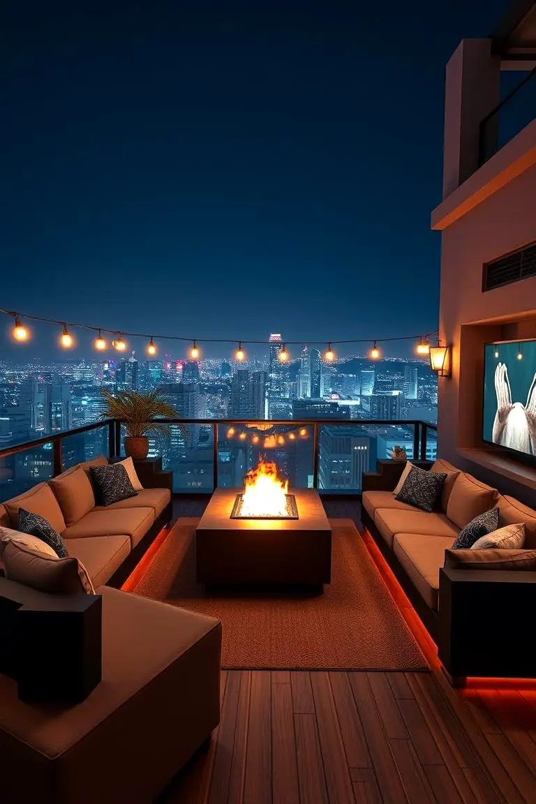 Entertainment Hub Balcony