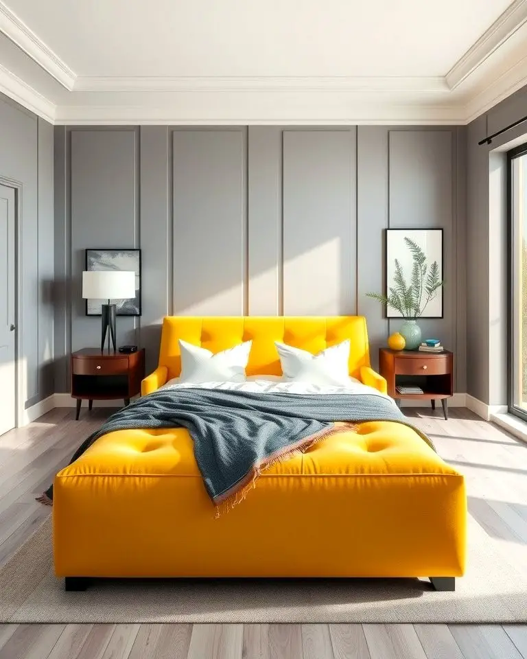 Statement Yellow Furniture