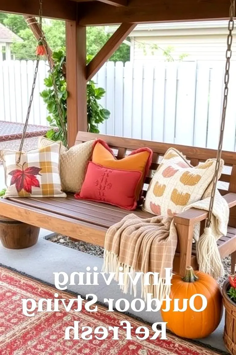 Inviting Outdoor Swing Refresh