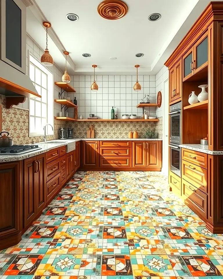 Mosaic Tile Floors