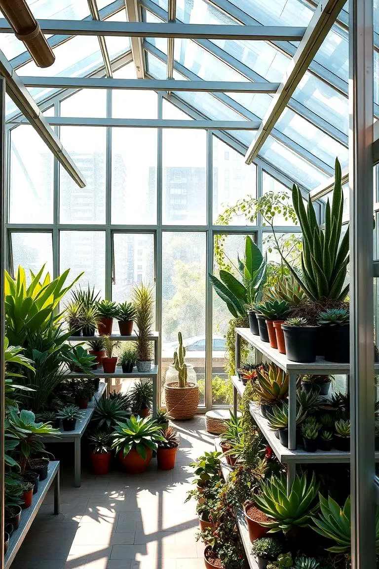 Modern Greenhouse Displays