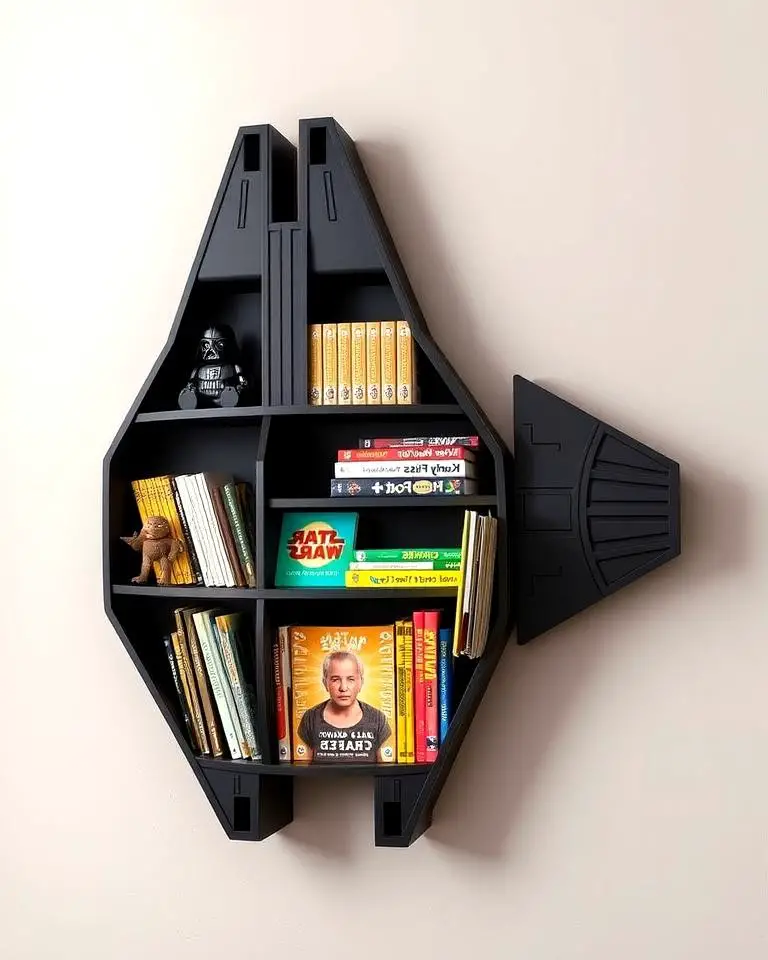 Spaceship Bookshelf