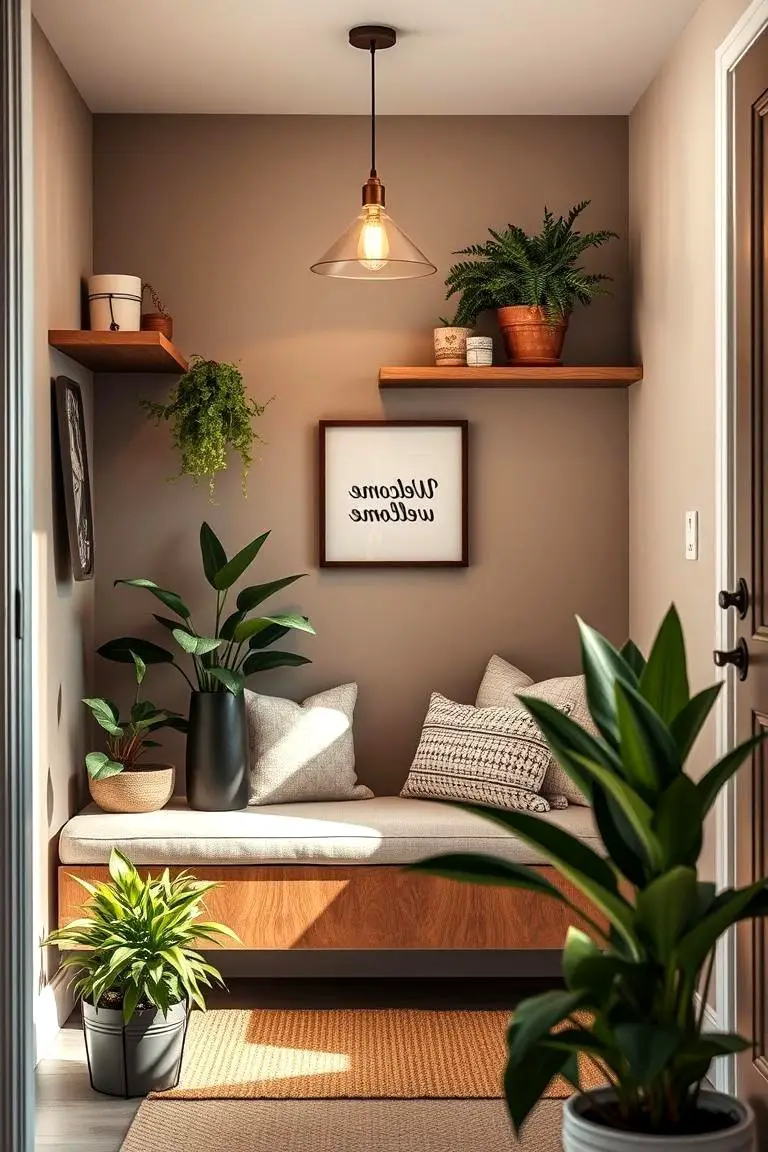 Inviting Welcome Nook