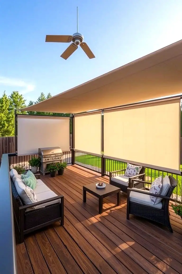 Outdoor Shade Panels