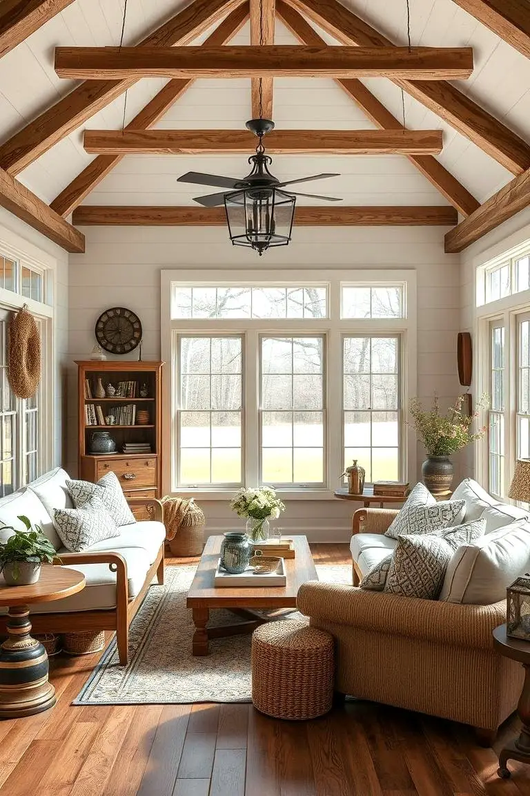 Cozy Country Sunroom