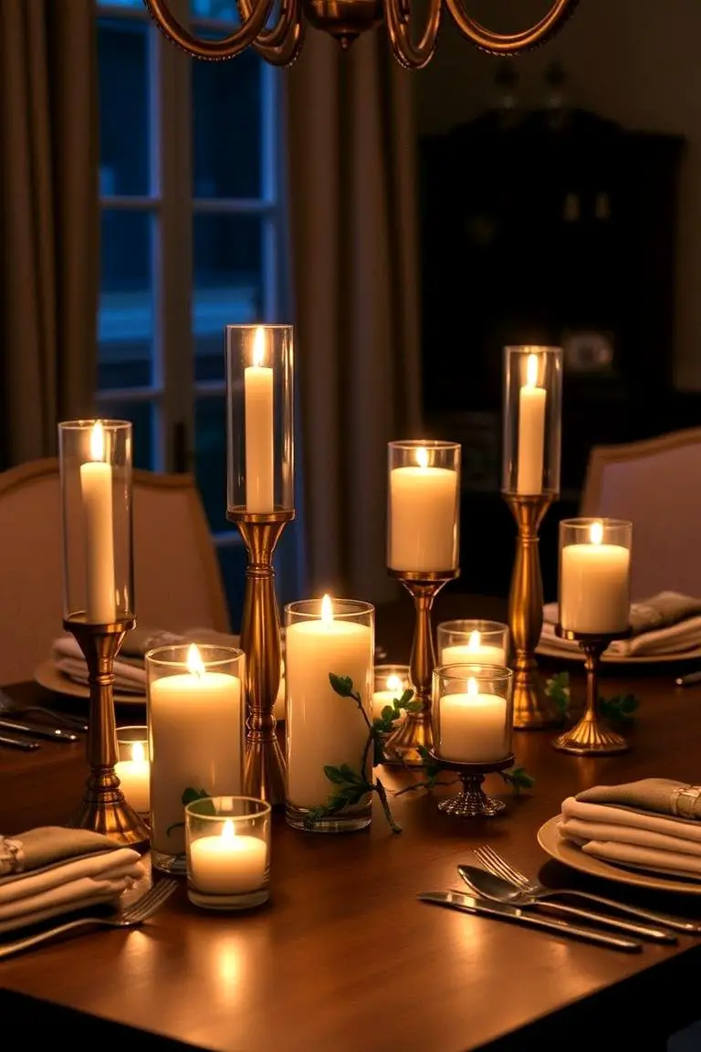 Ambient Candle Arrangements
