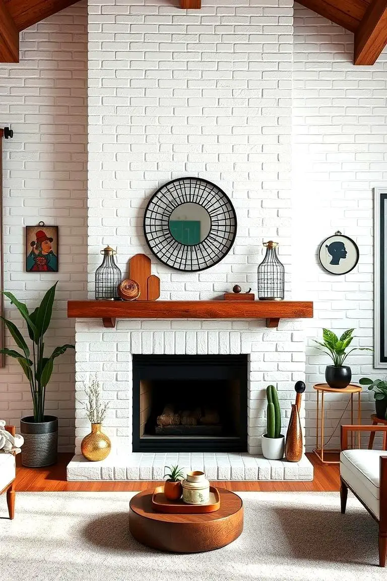 Eclectic White Brick Fusion