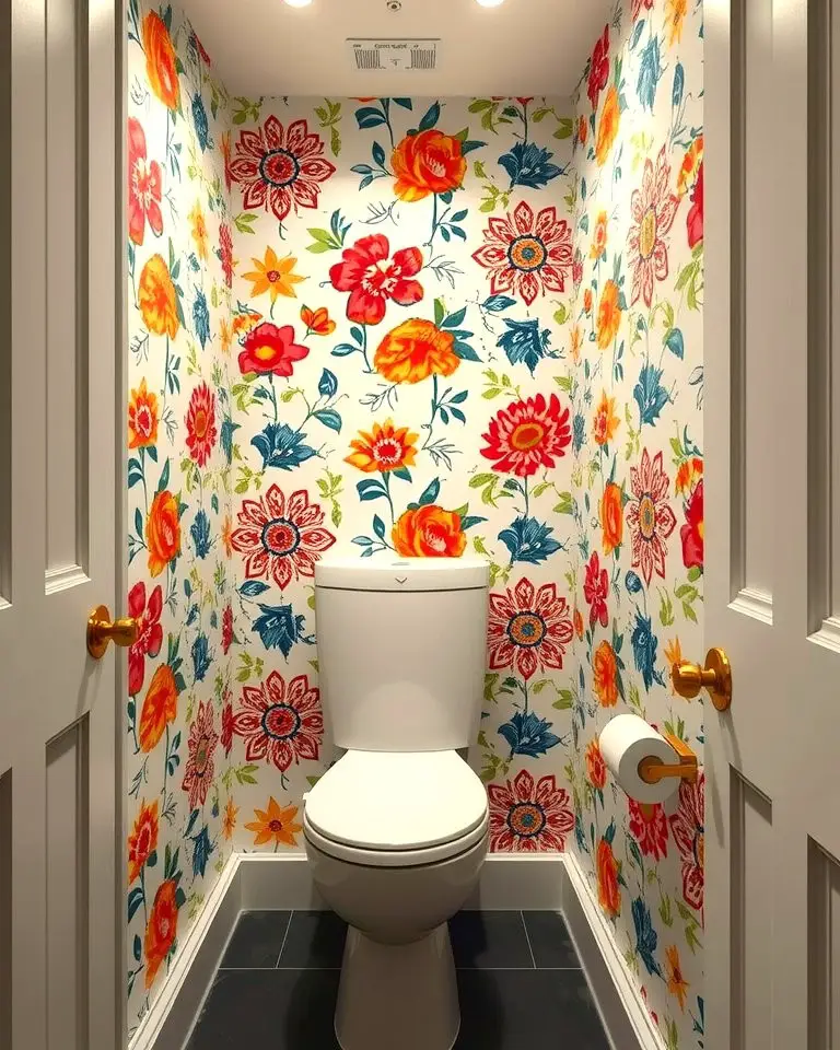 Playful Patterned Wallpaper
