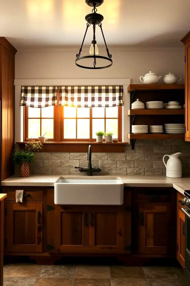 Rustic Farmhouse Kitchen