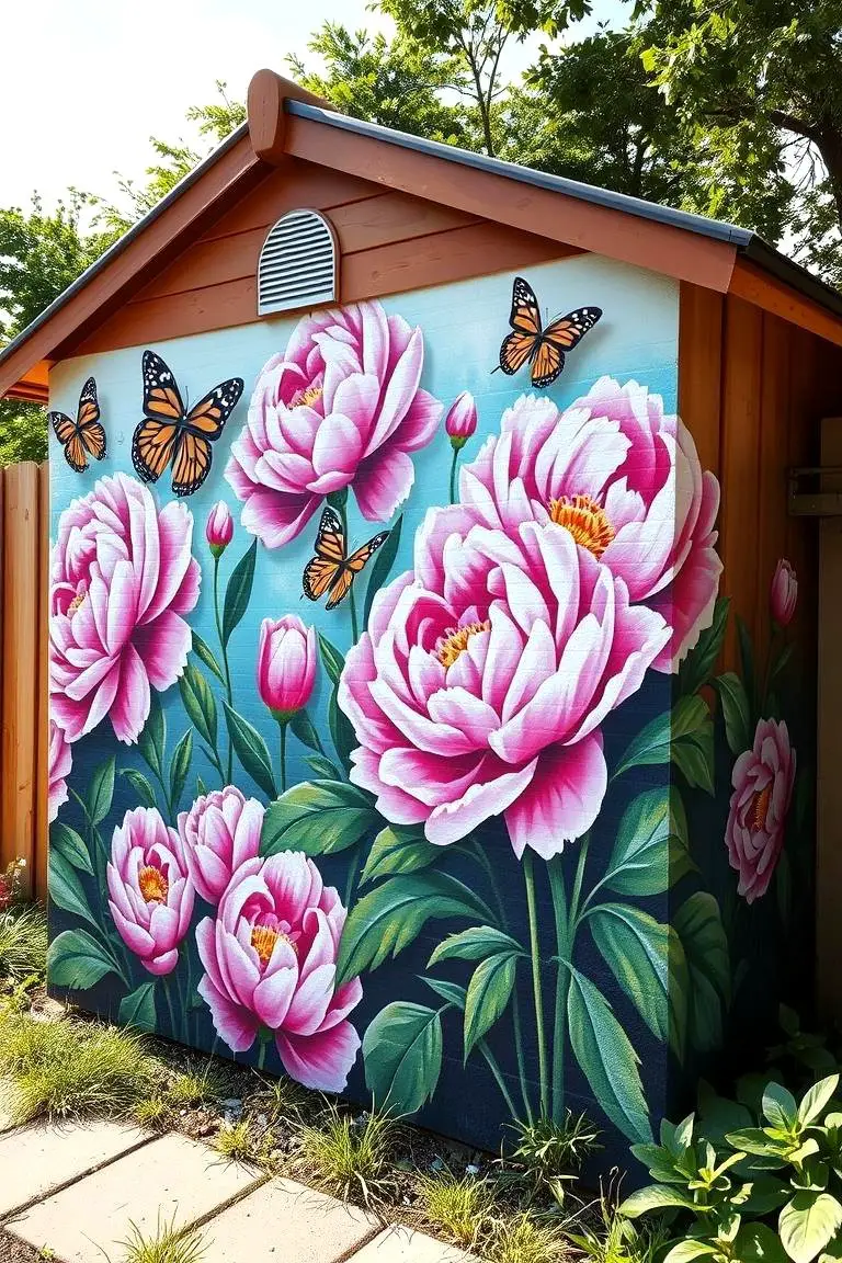 Garden Art Murals
