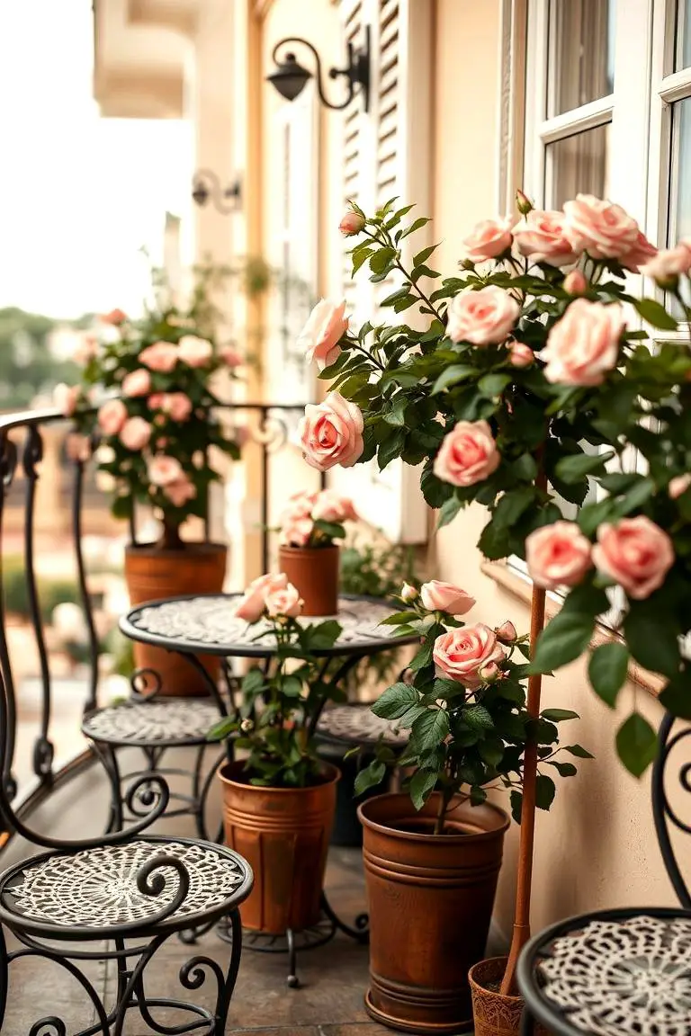 Vintage Charm Balcony
