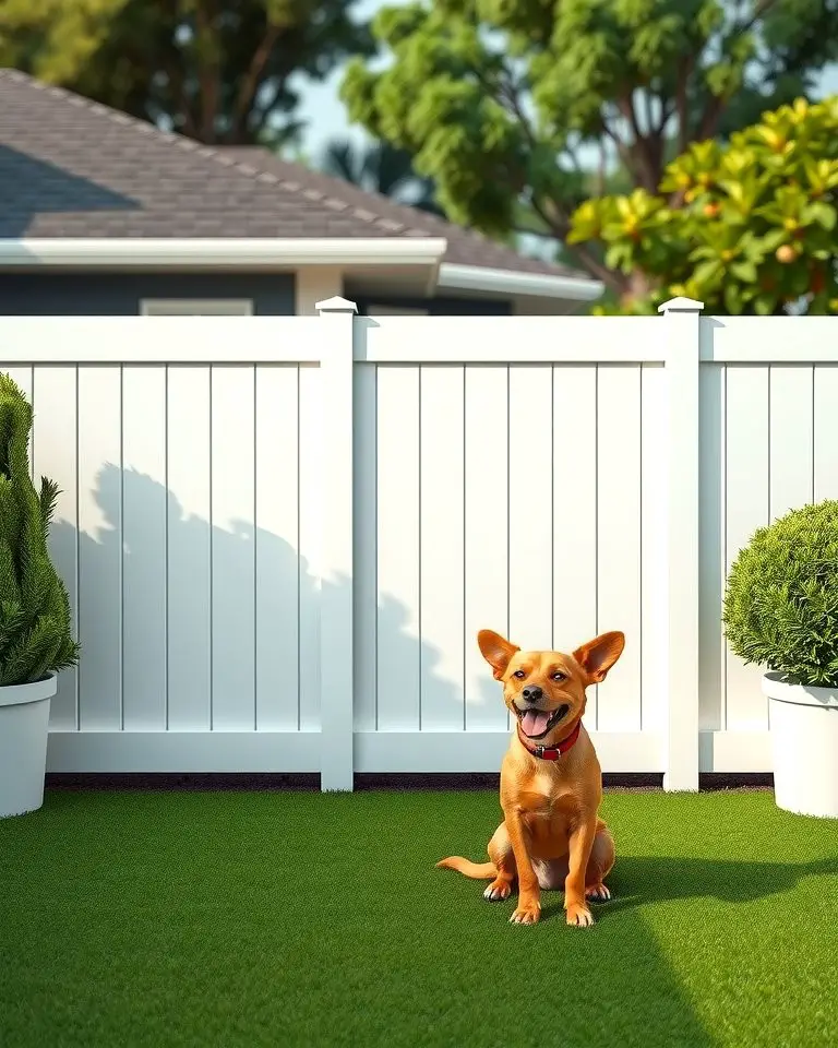 Vinyl Fence