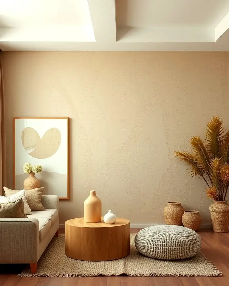 Sand-Inspired Textured Paint