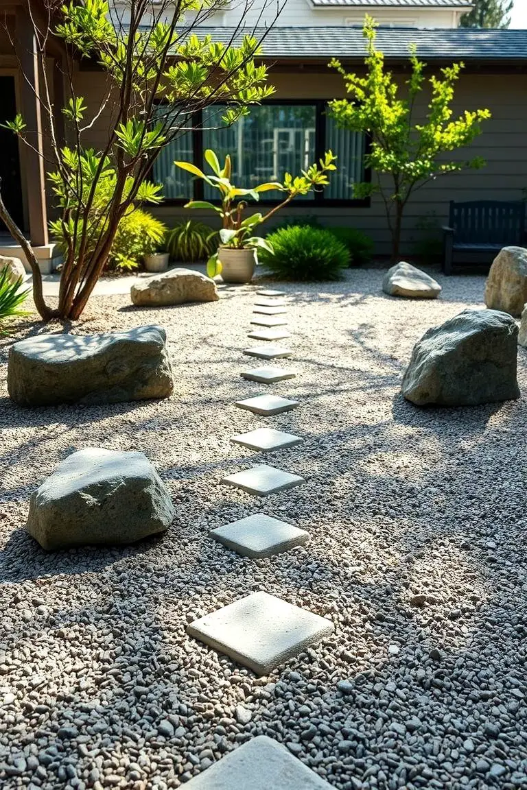 Zen-Inspired Stone Arrangement