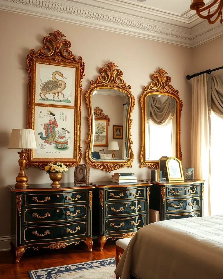 Gilded Mirrors and Frames