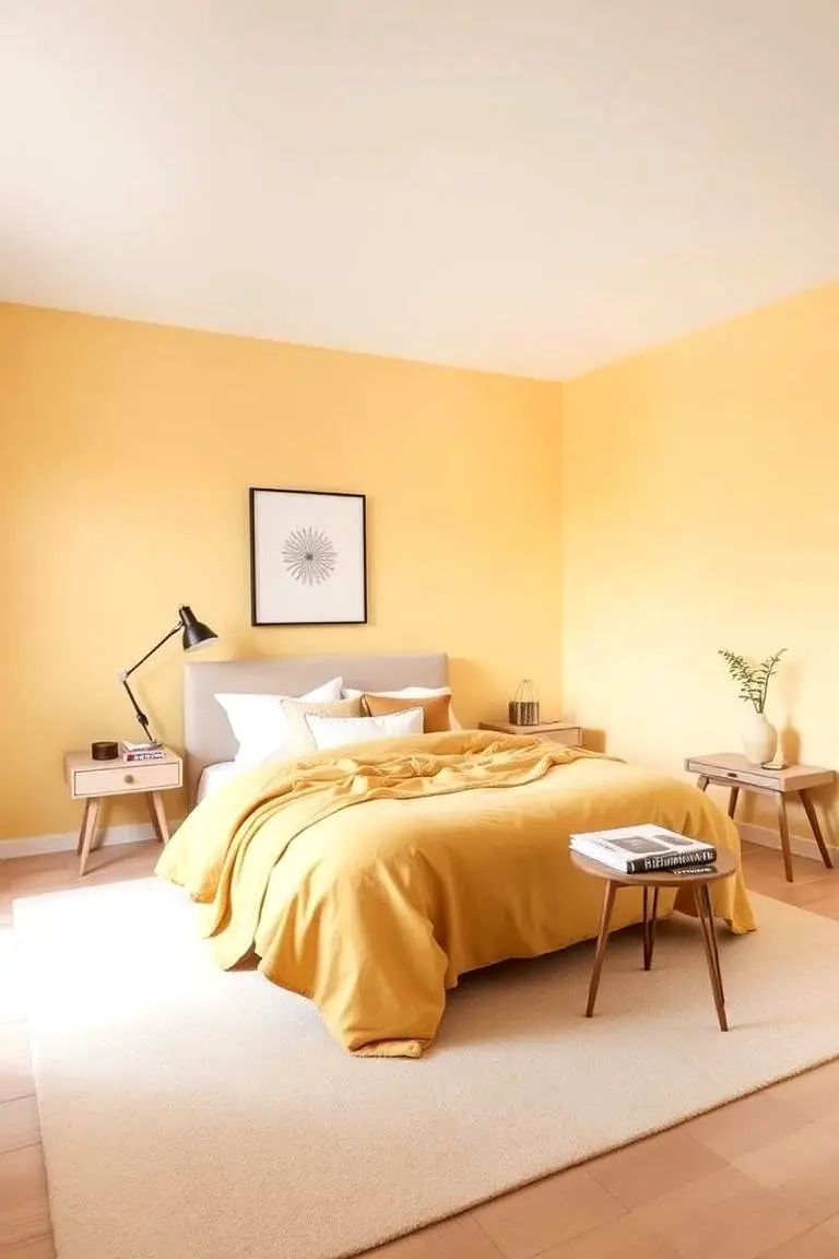 Minimalist Yellow Decor