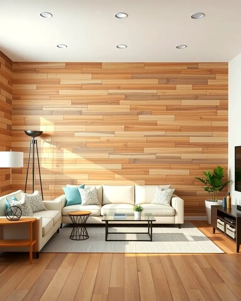 Horizontal Plank Wall
