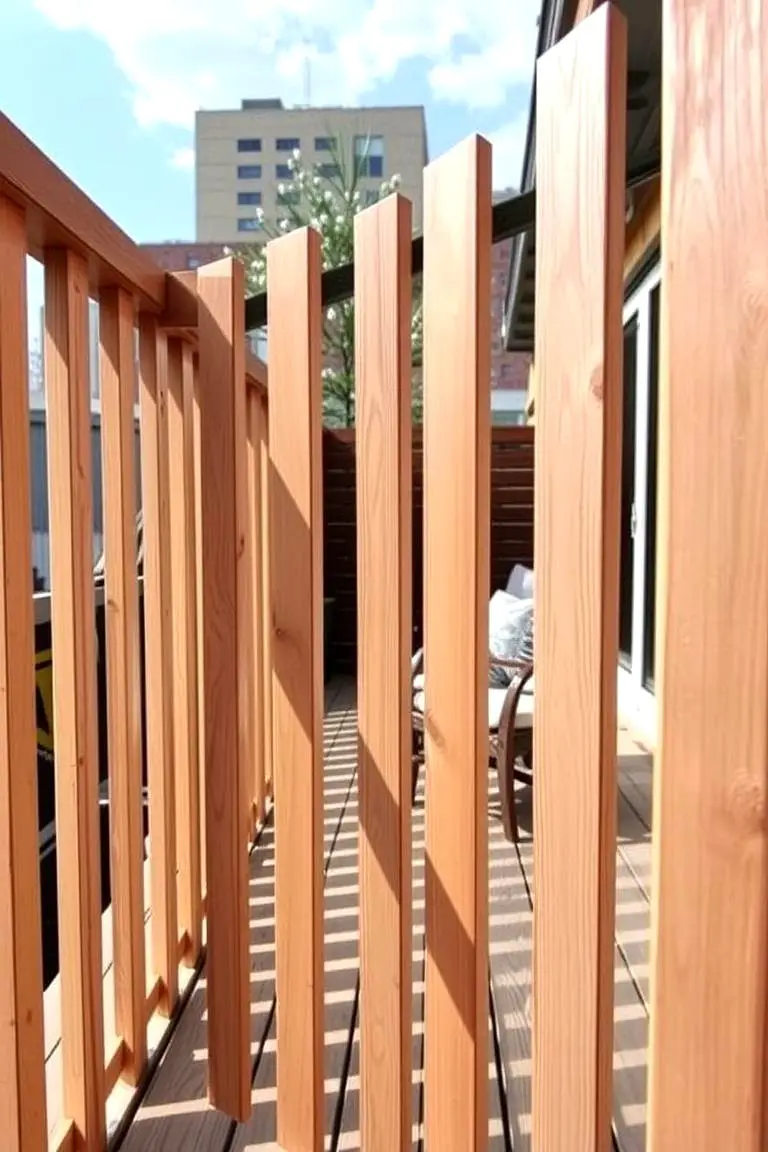 Vertical Slat Railing