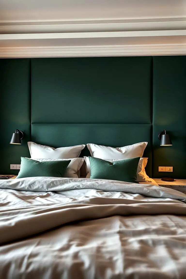 Dark Green Bedroom Haven