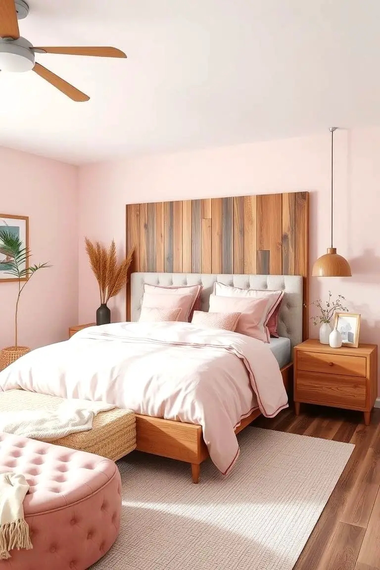 Rustic Wood and Modern Fusion